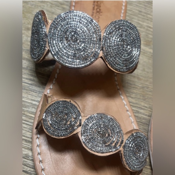 Laidback London Women's Handmade Leather Slip-On Sandals Size US 10 EU 41 EUC - Picture 6 of 7